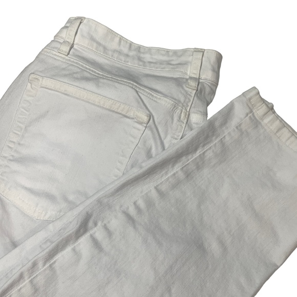 Eileen Fisher Denim - Eileen‎ Fisher 10 White Denim Straight Leg Jeans